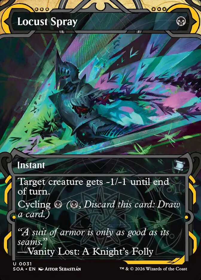 Locust Spray, Secrets of Strixhaven Mystical Archive · 0031