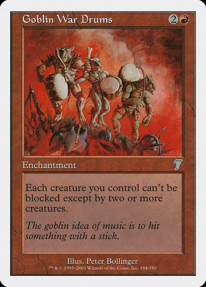 Goblin War Drums, Seventh Edition · 194/350