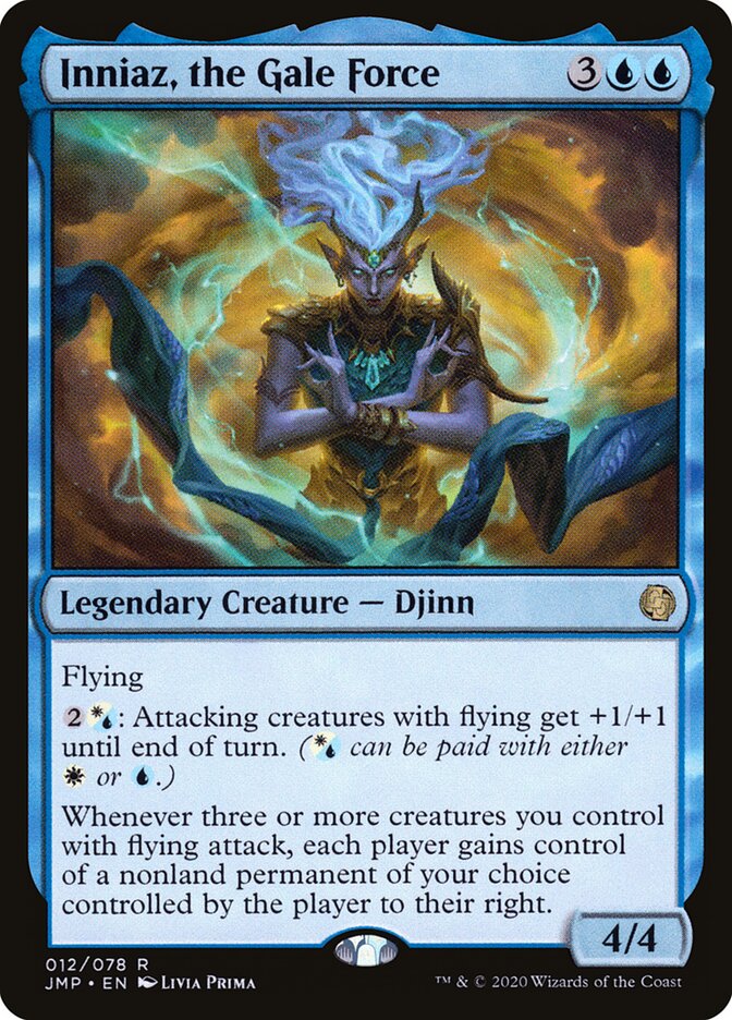 Inniaz, the Gale Force, Jumpstart · 012/078