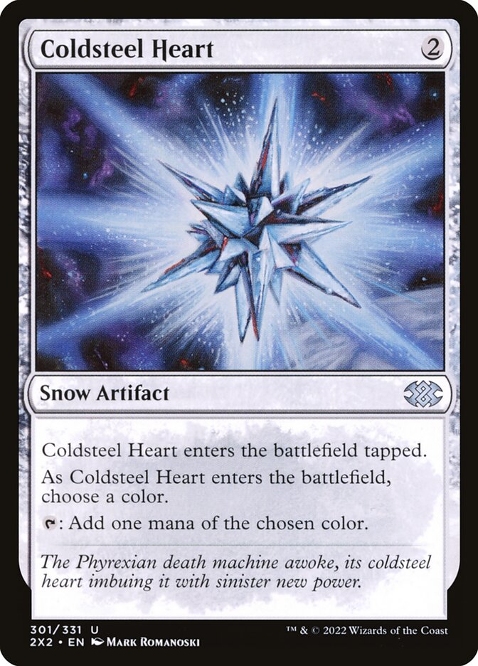 Coldsteel Heart, Double Masters 2022 · 301/331