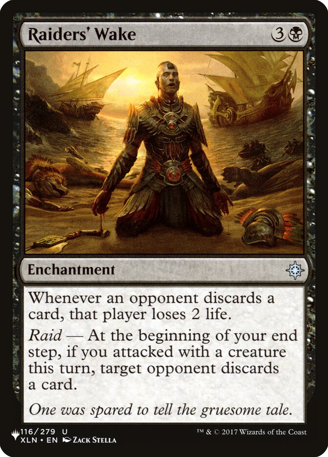 Raiders' Wake, The List · xln-116