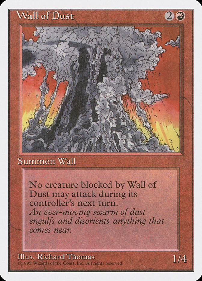 Wall of Dust, Fourth Edition · 229