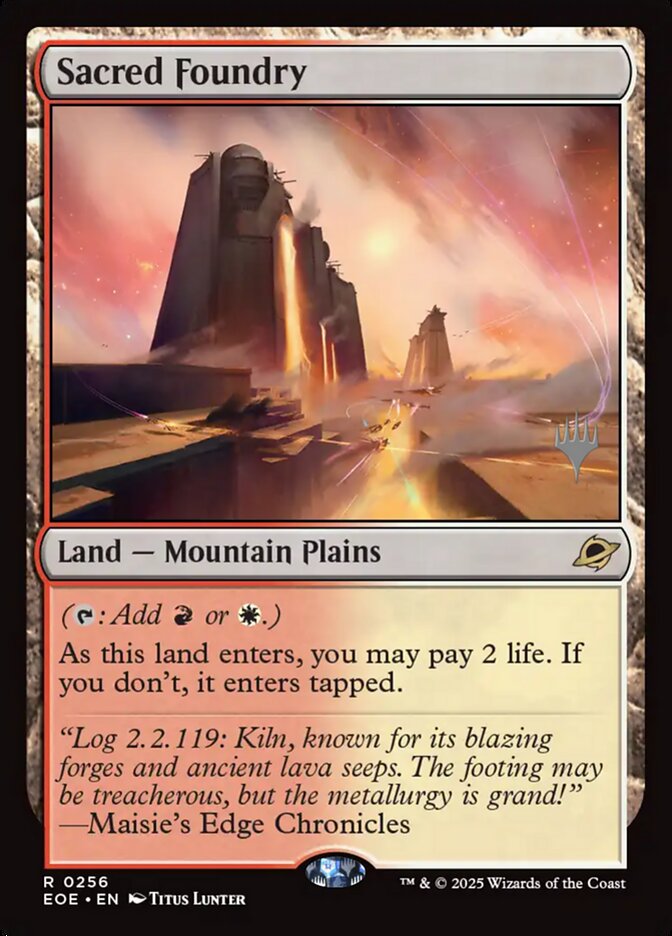 Sacred Foundry, Edge of Eternities Promos · 0256