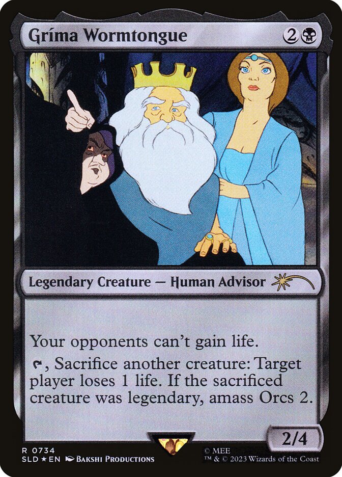 Gríma Wormtongue, Secret Lair Drop · 734