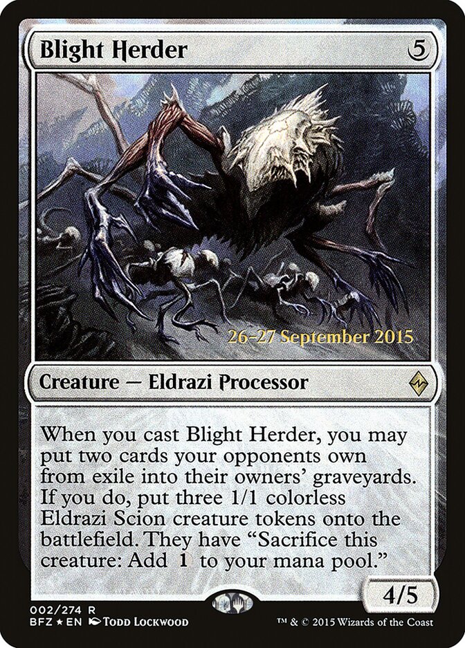 Blight Herder, Battle for Zendikar Promos · 002/274