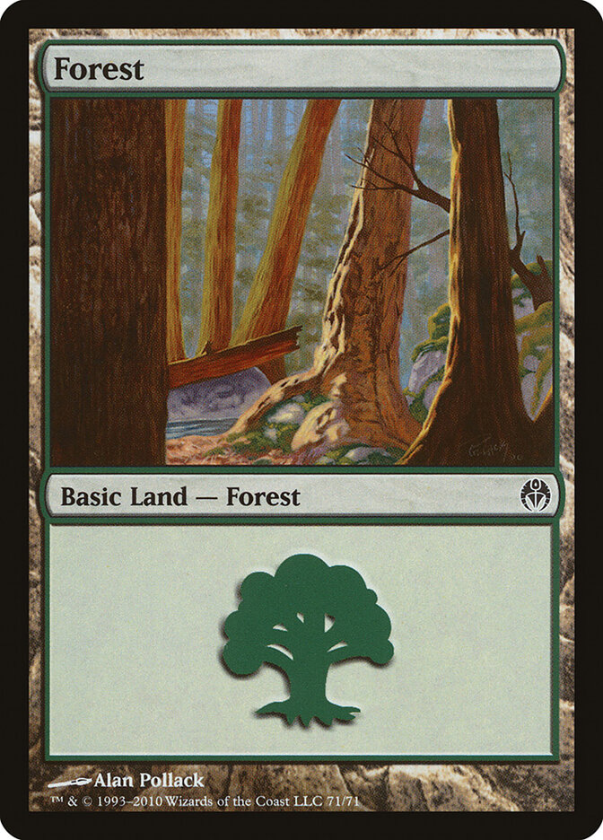 Forest, Duel Decks: Phyrexia vs. the Coalition · 71/71