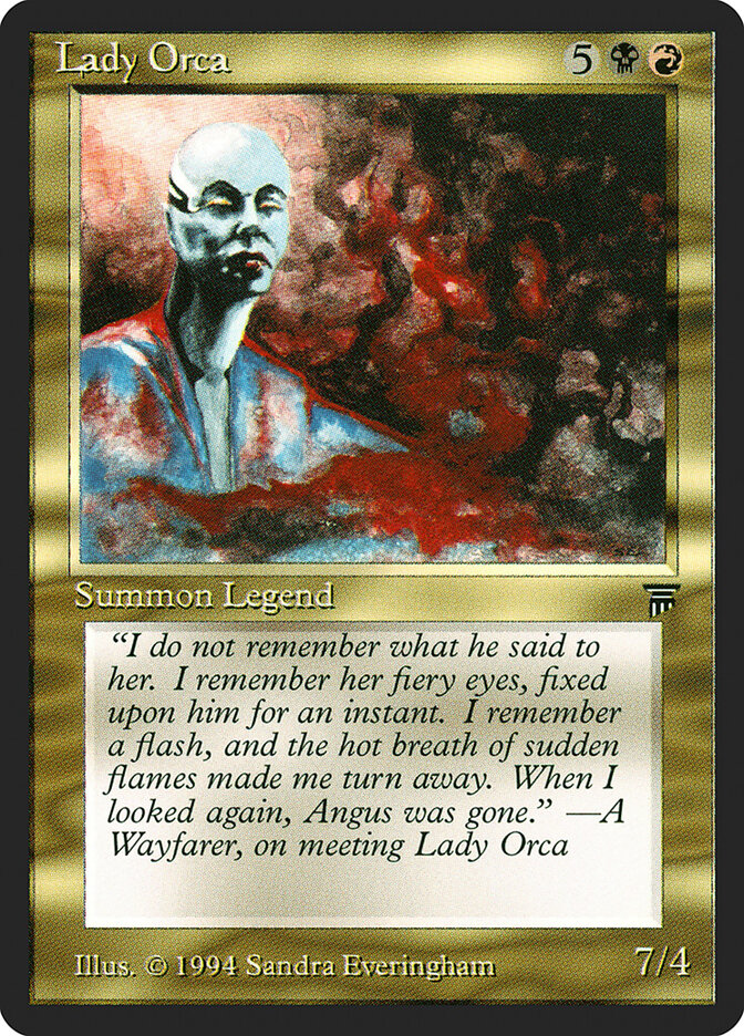 Lady Orca, Legends · 241
