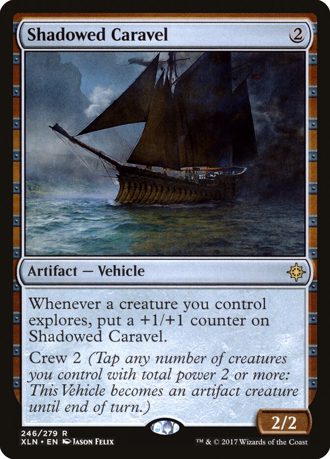 Shadowed Caravel, Ixalan · 246/279