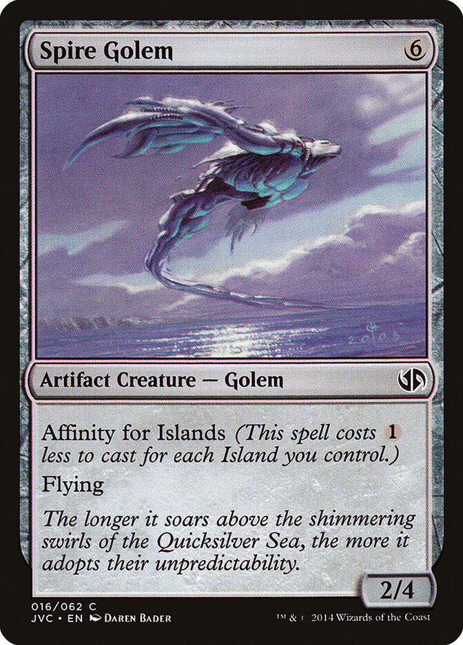 Spire Golem, Duel Decks Anthology: Jace vs. Chandra · 016/062