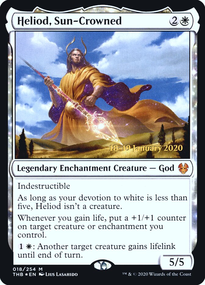 Heliod, Sun-Crowned, Theros Beyond Death Promos · 018/254
