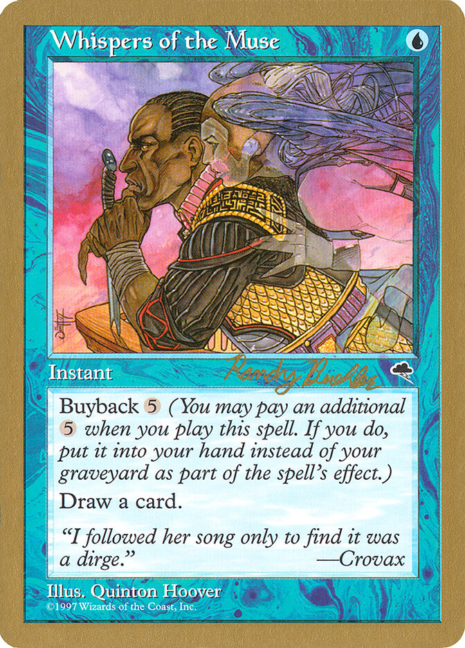 Whispers of the Muse, World Championship Decks 1998 · rb103