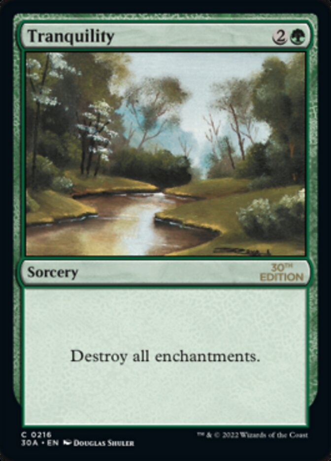 Tranquility, 30th Anniversary Edition · 216/594