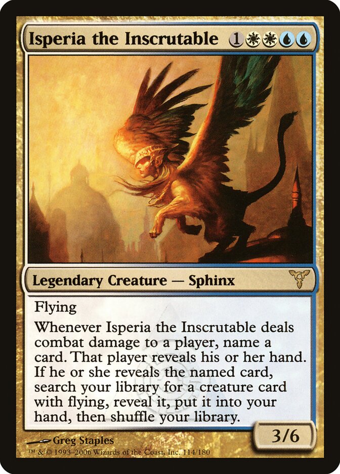 Isperia the Inscrutable, Dissension · 114/180