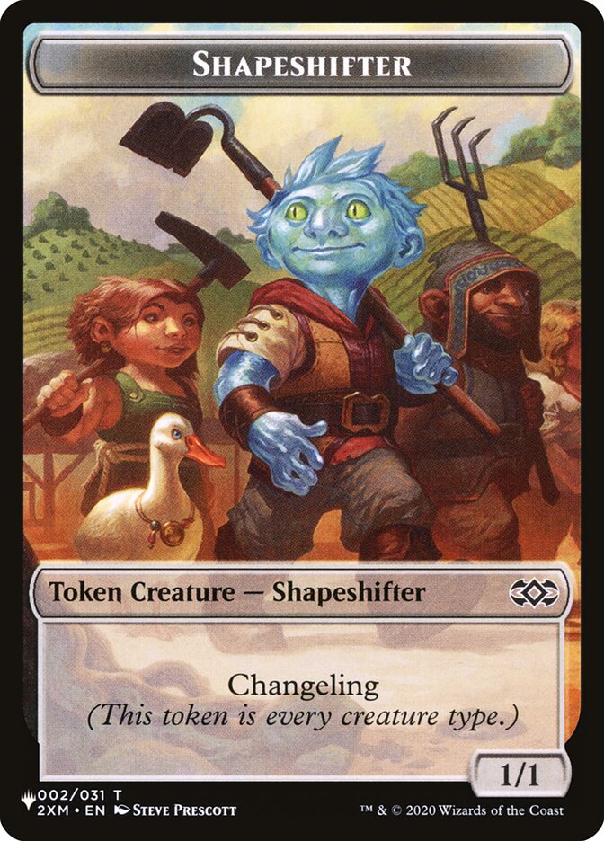 Shapeshifter, The List · t2xm-2