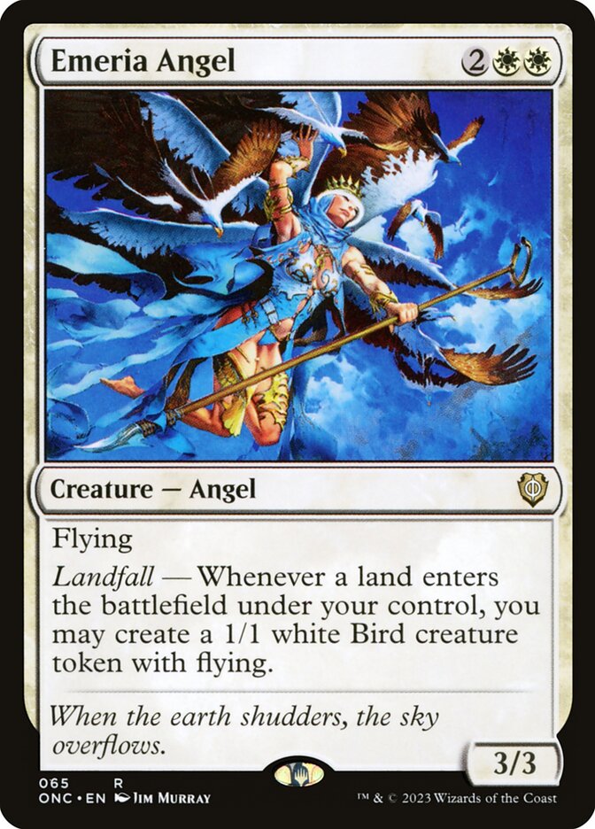 Emeria Angel, Phyrexia: All Will Be One Commander · 065