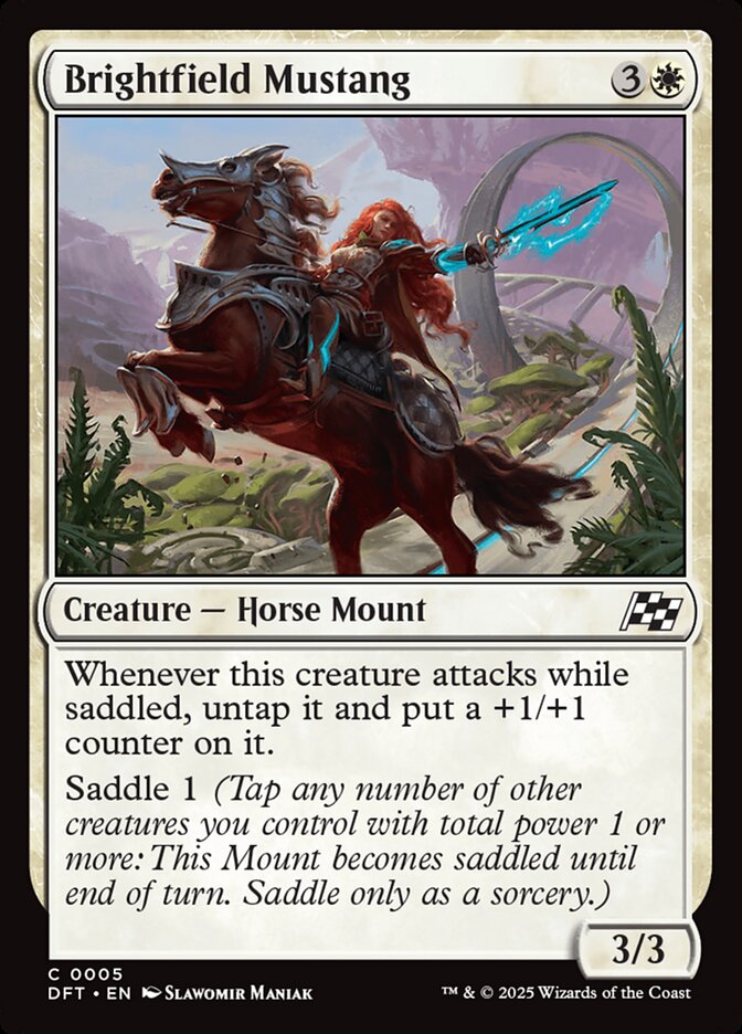 Brightfield Mustang, Aetherdrift · 0005