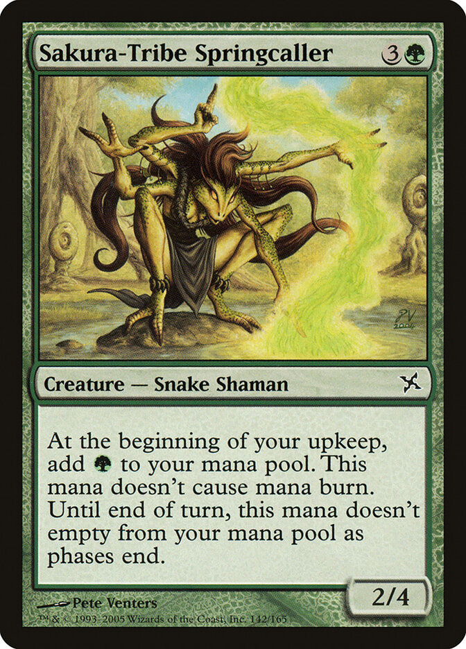 Sakura-Tribe Springcaller, Betrayers of Kamigawa · 142/165