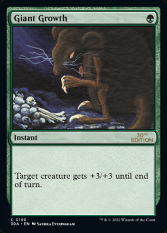 Giant Growth, 30th Anniversary Edition · 193/594