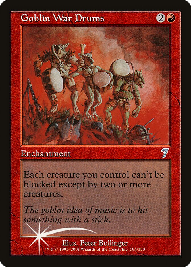 Goblin War Drums, Seventh Edition · 194-star