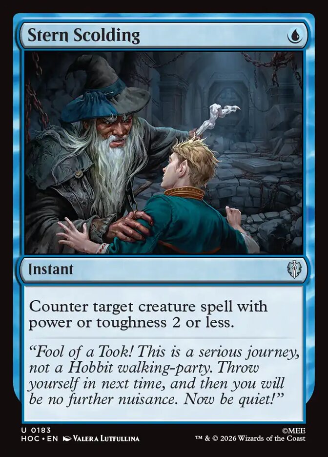 Stern Scolding, The Hobbit Eternal · 0183