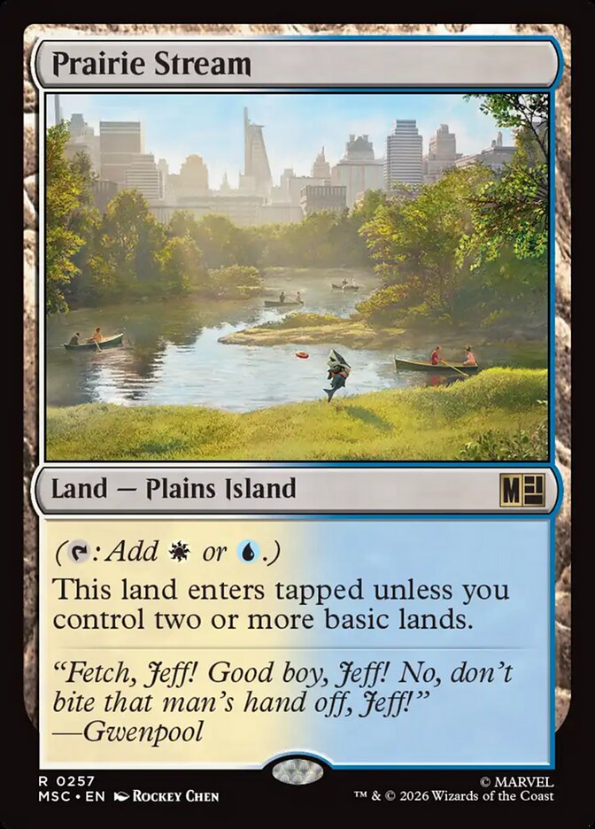 Prairie Stream, Marvel Super Heroes Commander · 0257