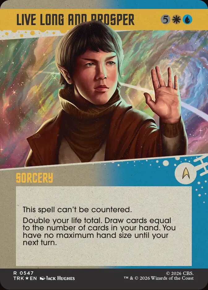 Live Long and Prosper, Star Trek · 0547