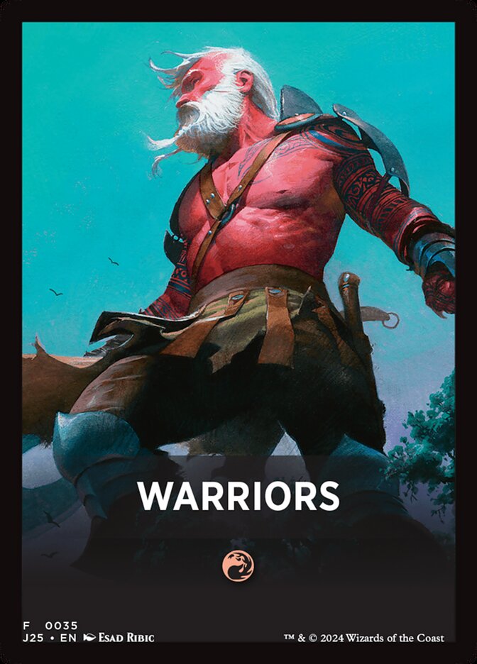 Warriors, Foundations Jumpstart Front Cards · 0035