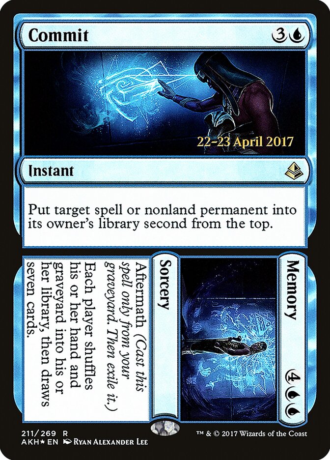 Commit // Memory, Amonkhet Promos · 211/269