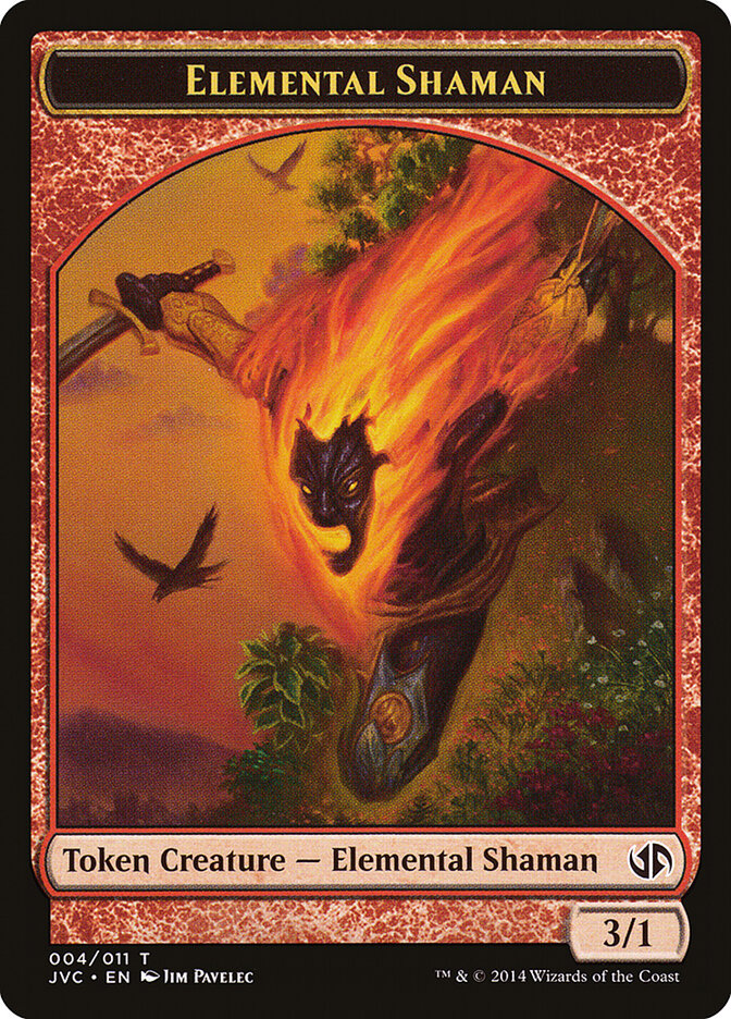 Elemental Shaman, Duel Decks Anthology: Jace vs. Chandra Tokens · 004