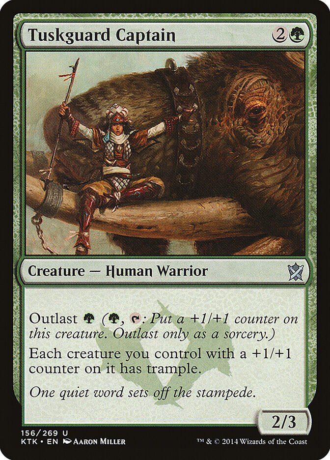 Tuskguard Captain, Khans of Tarkir · 156/269