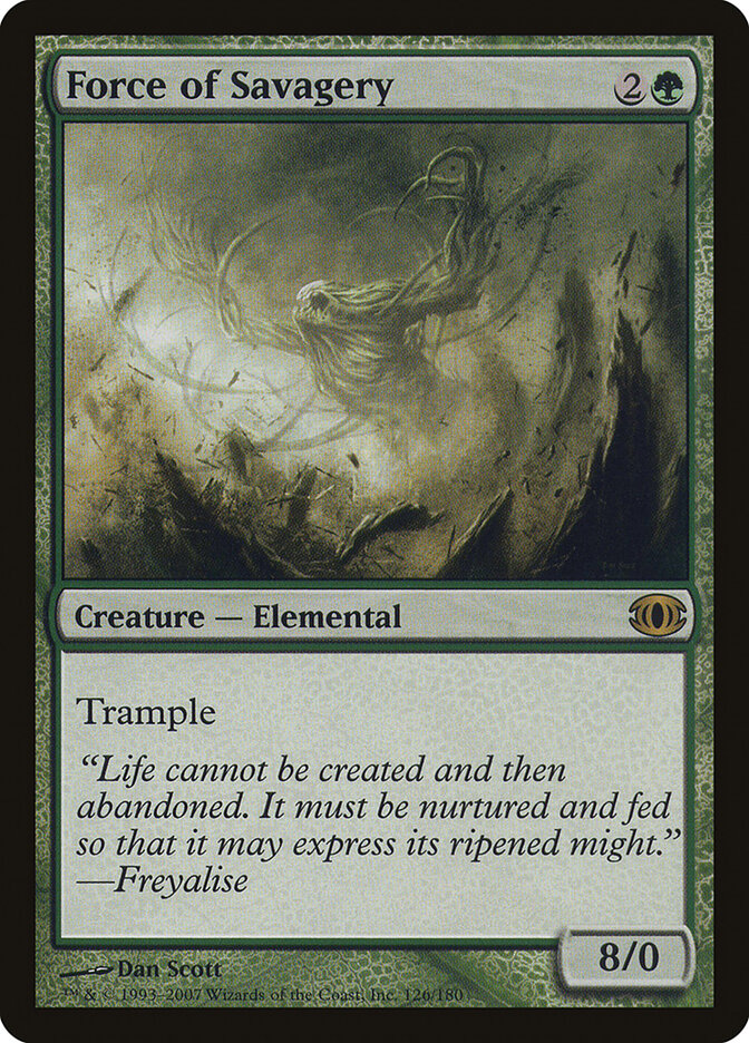 Force of Savagery, Future Sight · 126/180