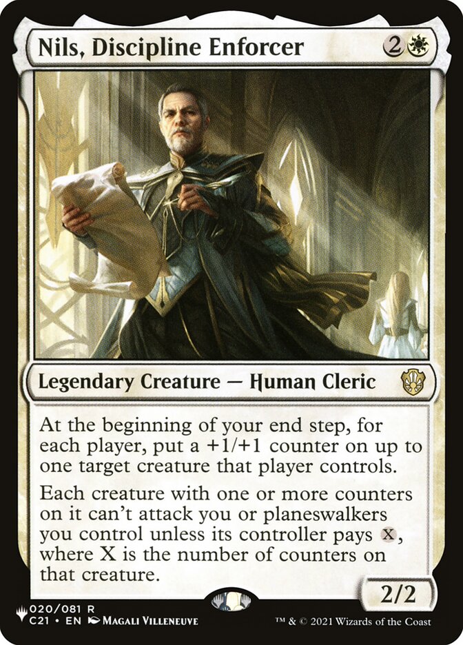 Nils, Discipline Enforcer, The List · c21-20