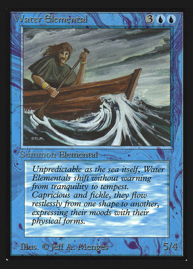 Water Elemental, Intl. Collectors' Edition · 92
