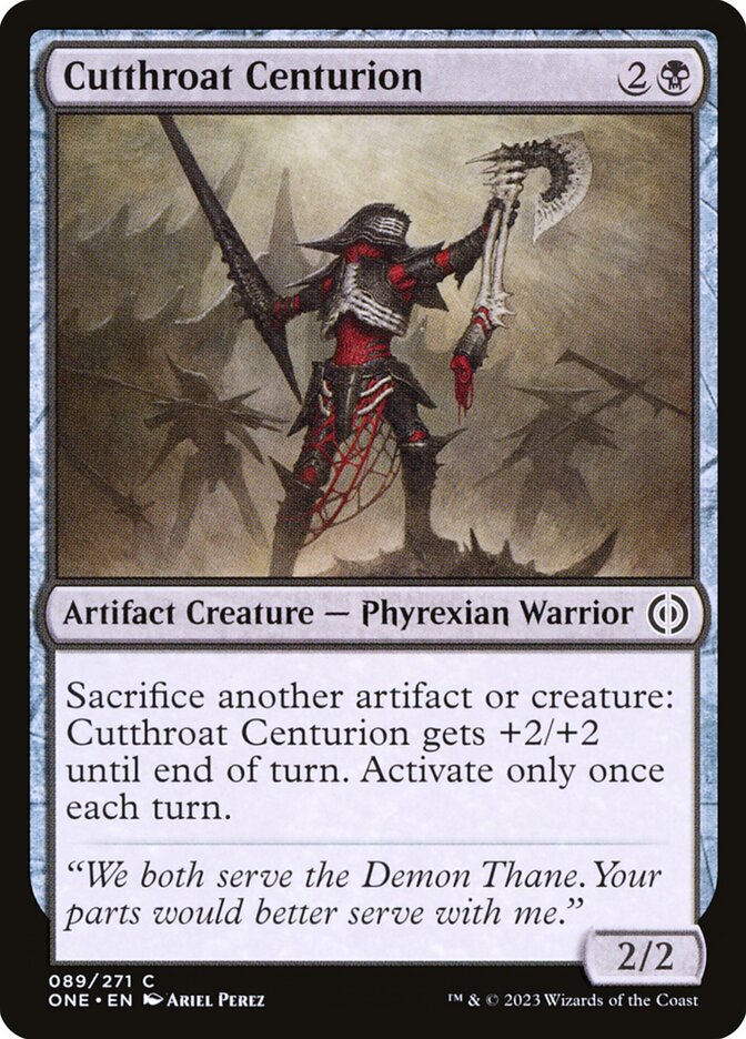 Cutthroat Centurion, Phyrexia: All Will Be One · 089/271