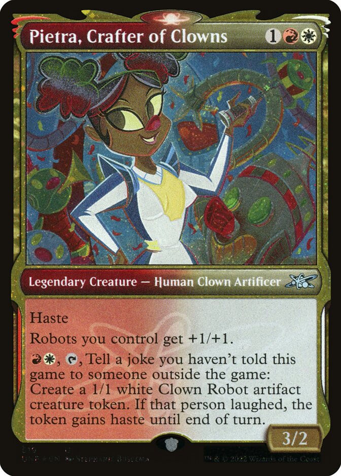 Pietra, Crafter of Clowns, Unfinity · 519