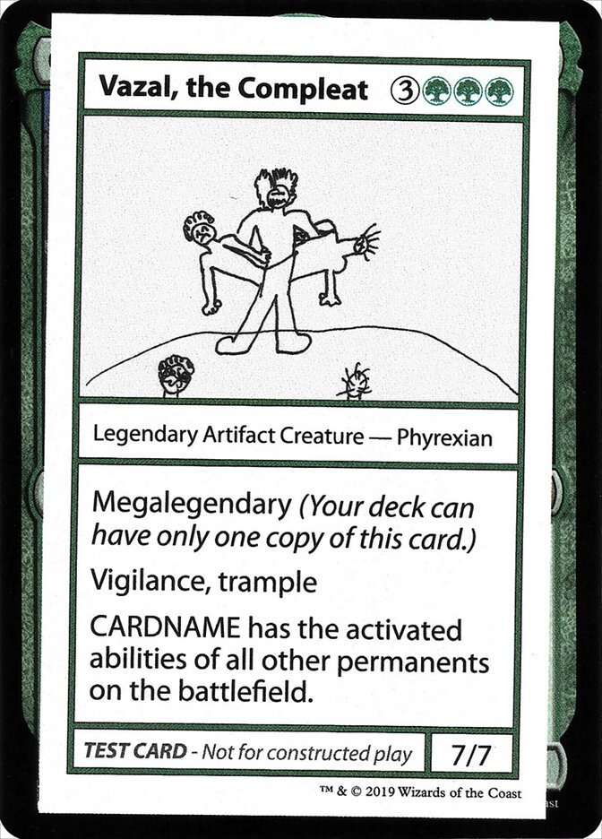 Vazal, the Compleat, Mystery Booster Playtest Cards 2021 · 085/121