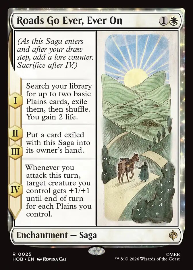 Roads Go Ever, Ever On, The Hobbit · 0025