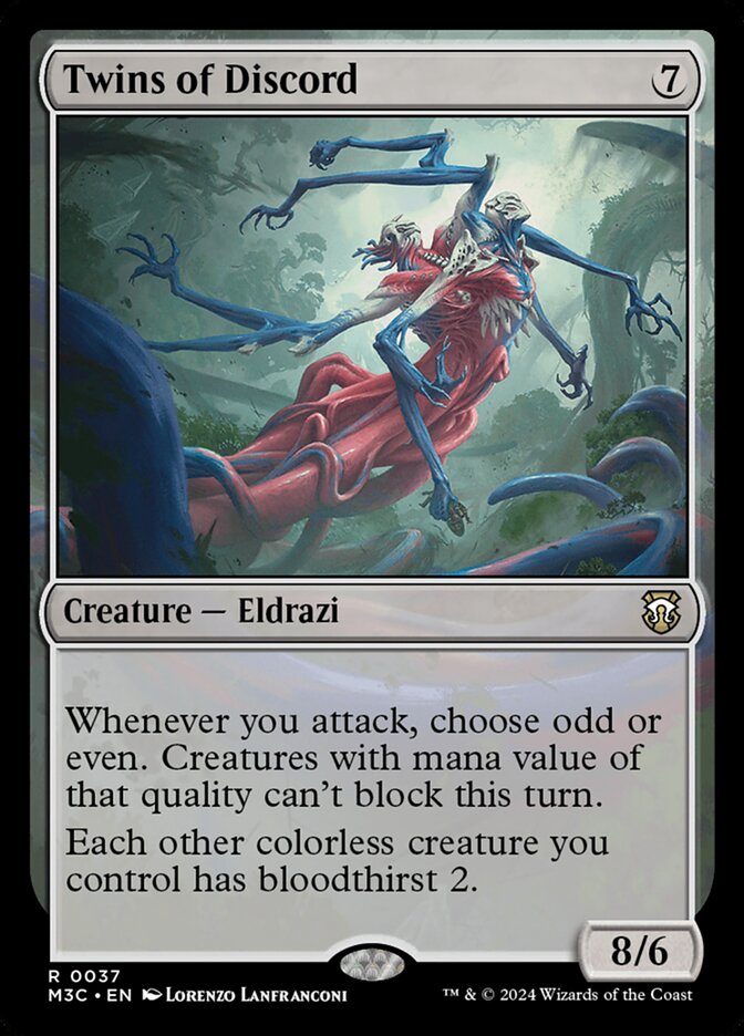 Twins of Discord, Modern Horizons 3 Commander · 0037