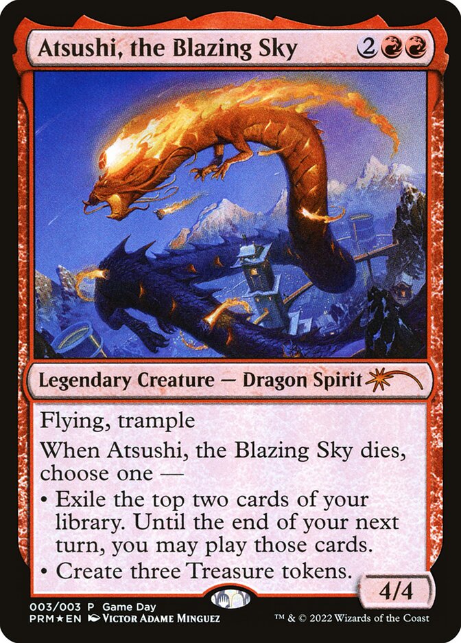 Atsushi, the Blazing Sky, Wizards Play Network 2022 · 003/006