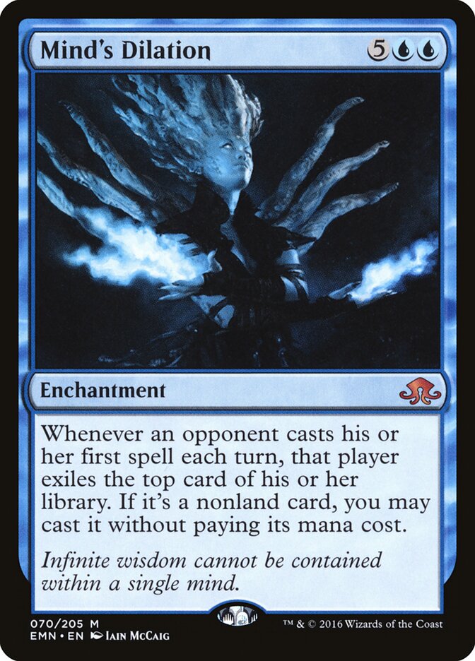 Mind's Dilation, Eldritch Moon · 070/205