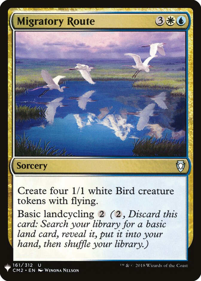 Migratory Route, The List · cm2-161
