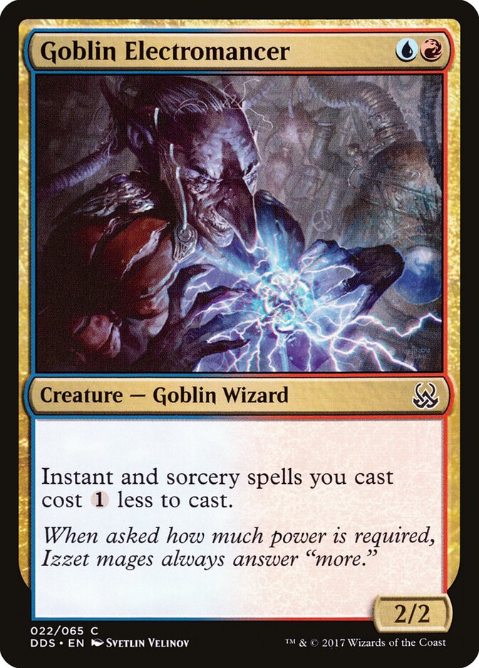 Goblin Electromancer, Duel Decks: Mind vs. Might · 022/065