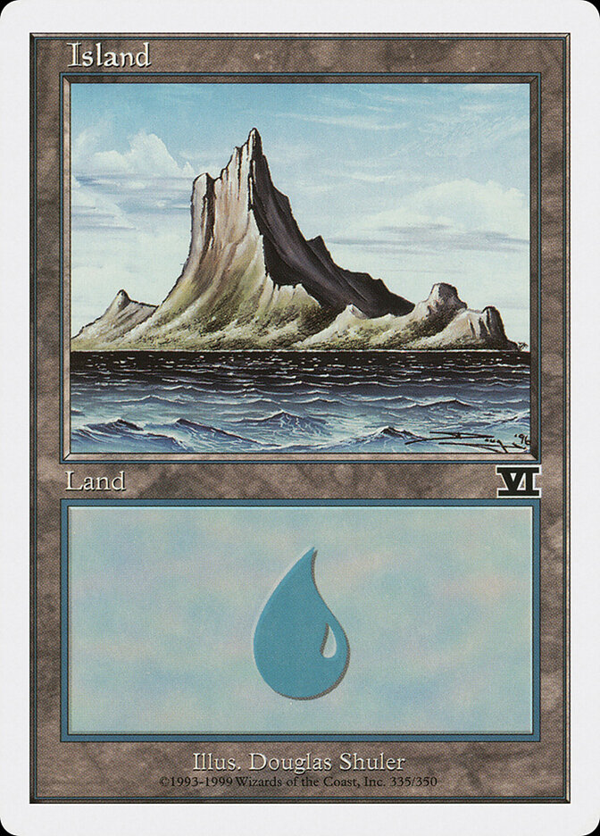 Island, Classic Sixth Edition · 335/350