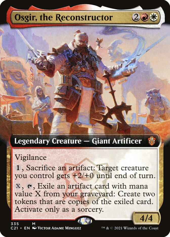 Osgir, the Reconstructor, Commander 2021 · 335