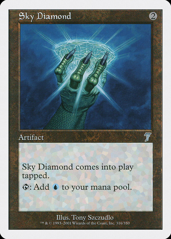 Sky Diamond, Seventh Edition · 316/350