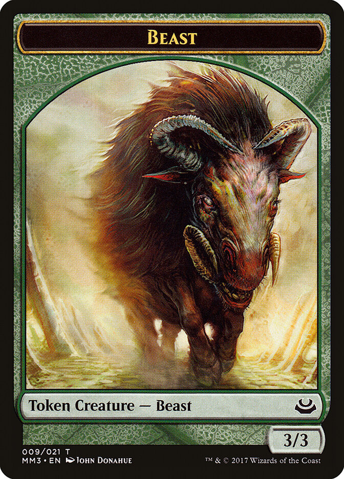 Beast, Modern Masters 2017 Tokens · 009