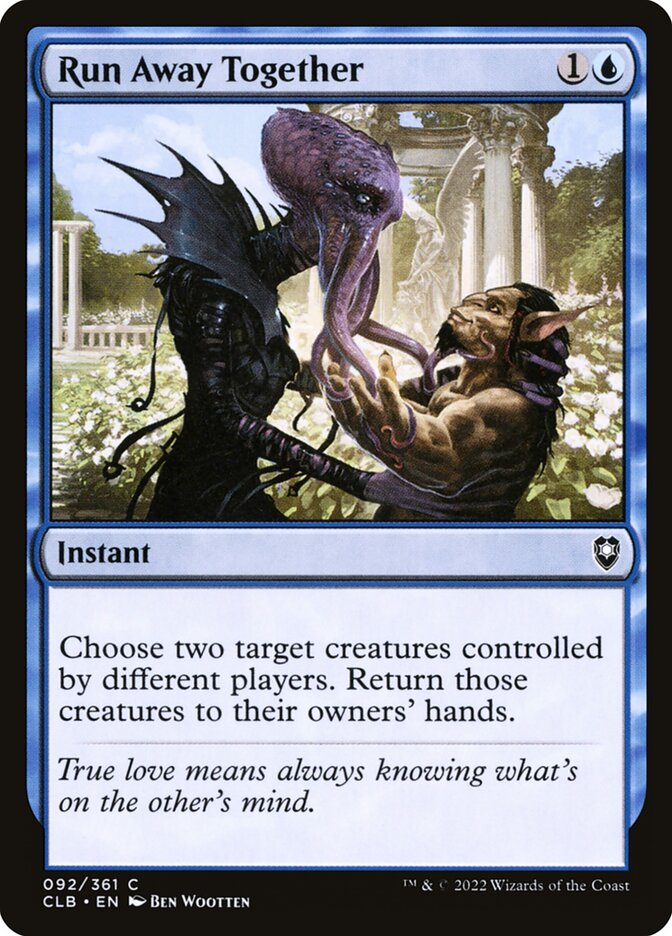 Run Away Together, Commander Legends: Battle for Baldur's Gate · 092/361