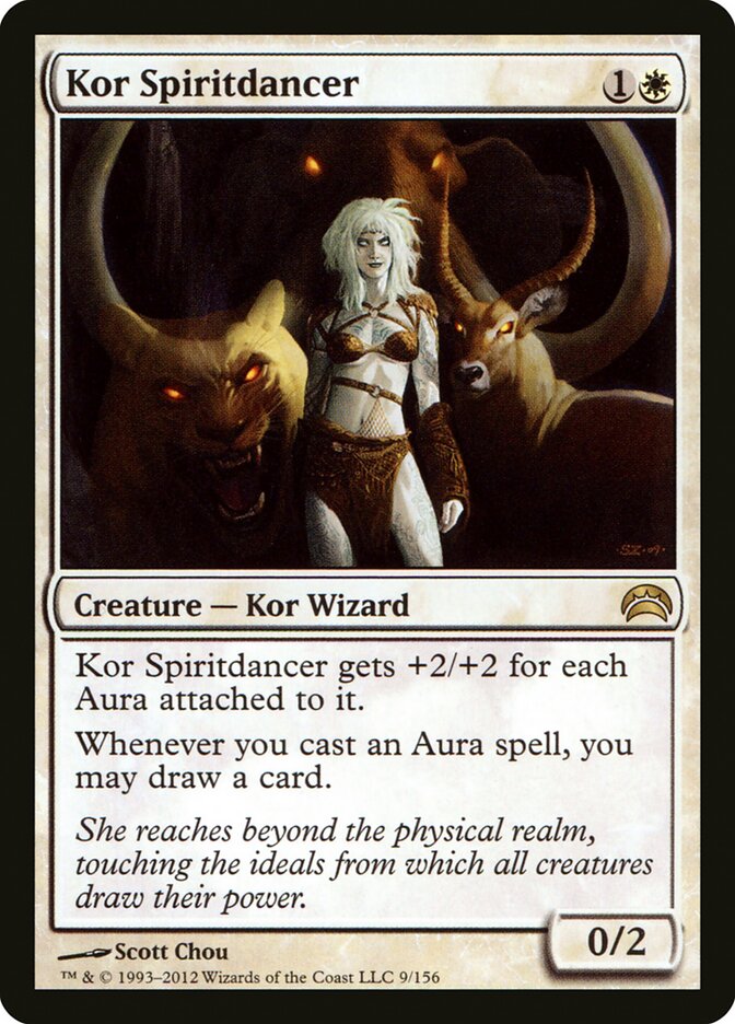 Kor Spiritdancer, Planechase 2012 · 9/156