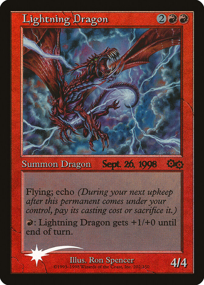 Lightning Dragon, Urza's Saga Promos · 202/350