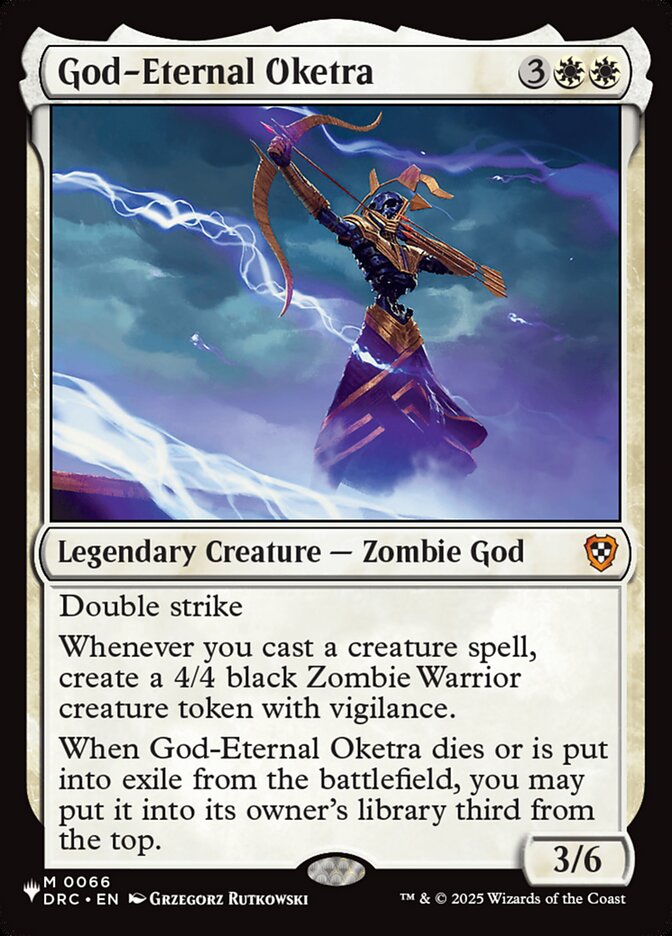 God-Eternal Oketra, The List · drc-66